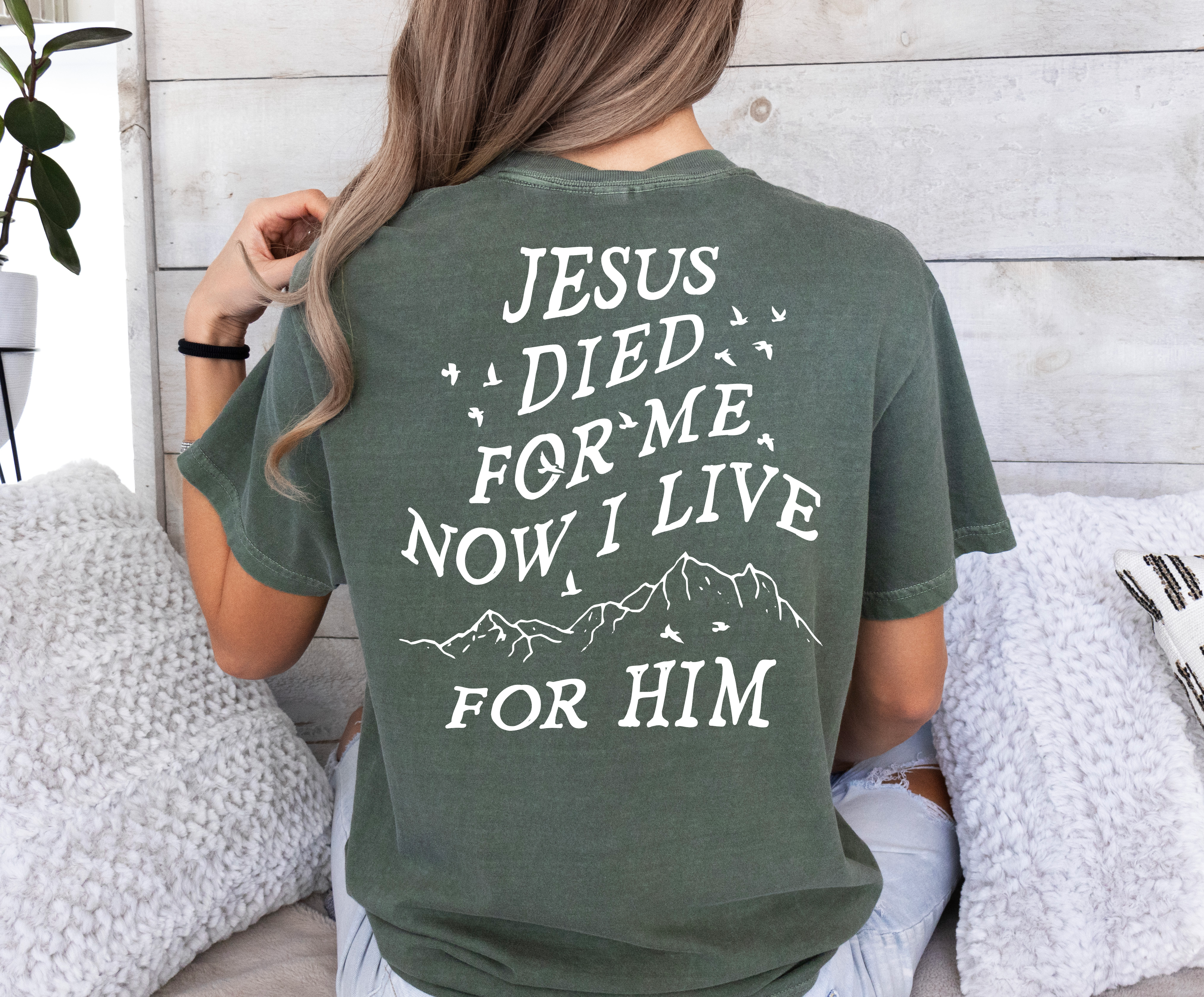 Jesus Died For Me tee