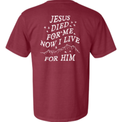 Jesus Died For Me tee - Image 10